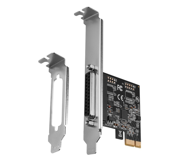 AXAGON Kontroler PCIe 1x port równoległy LPT, w zestawie SP & LP - 1212016 - zdjęcie